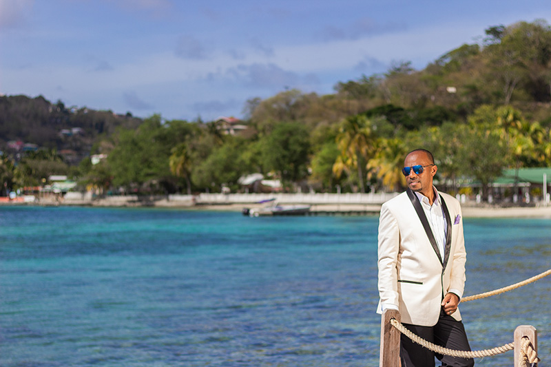 beach wedding caribbean